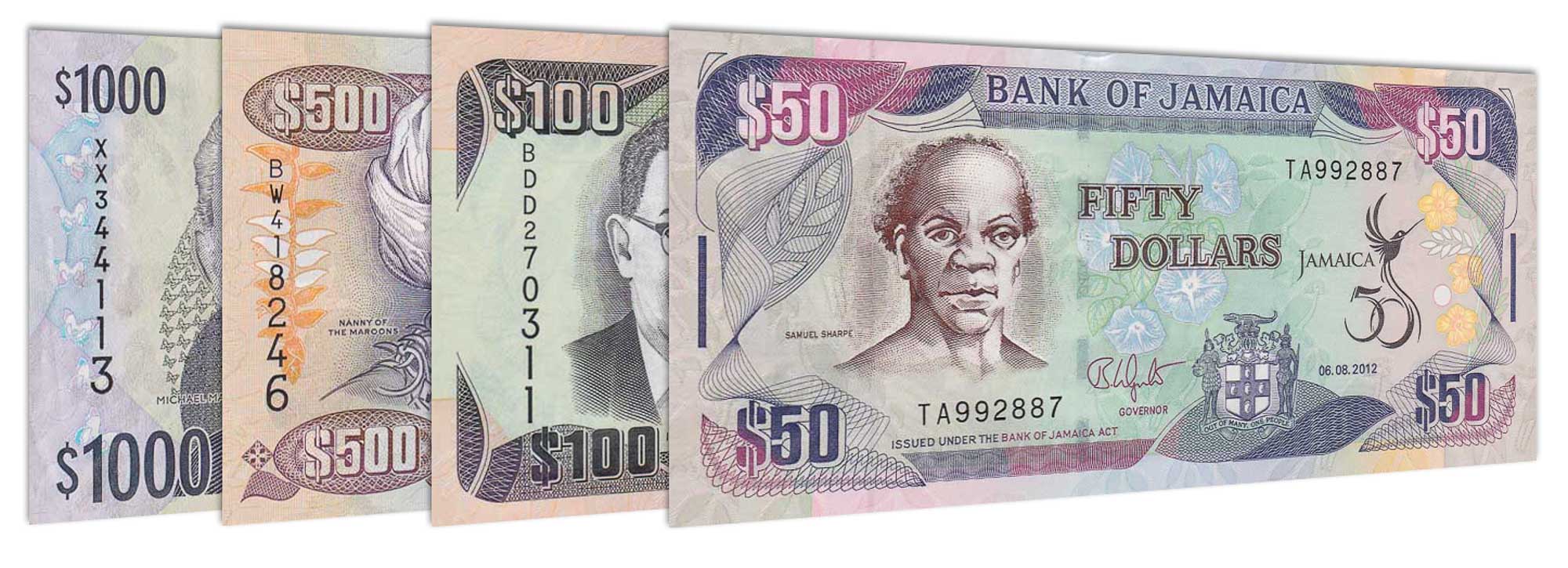 50000 jamaican dollars to us