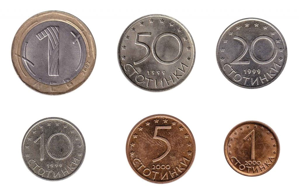 bulgarian lev coins