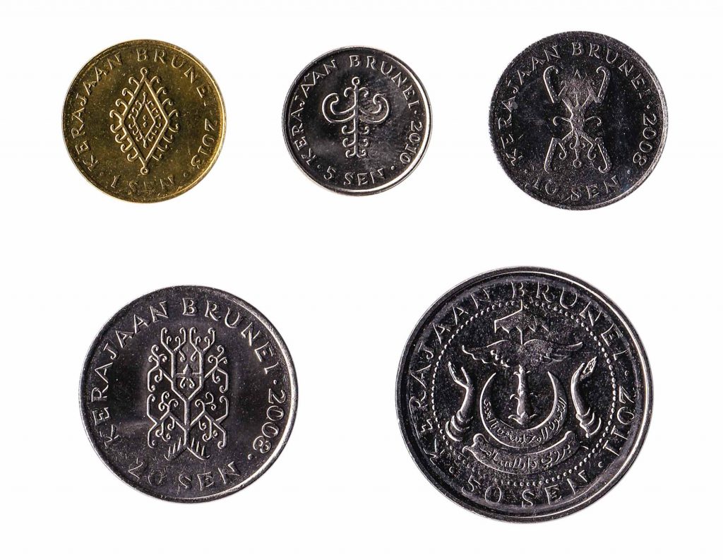 brunei coins