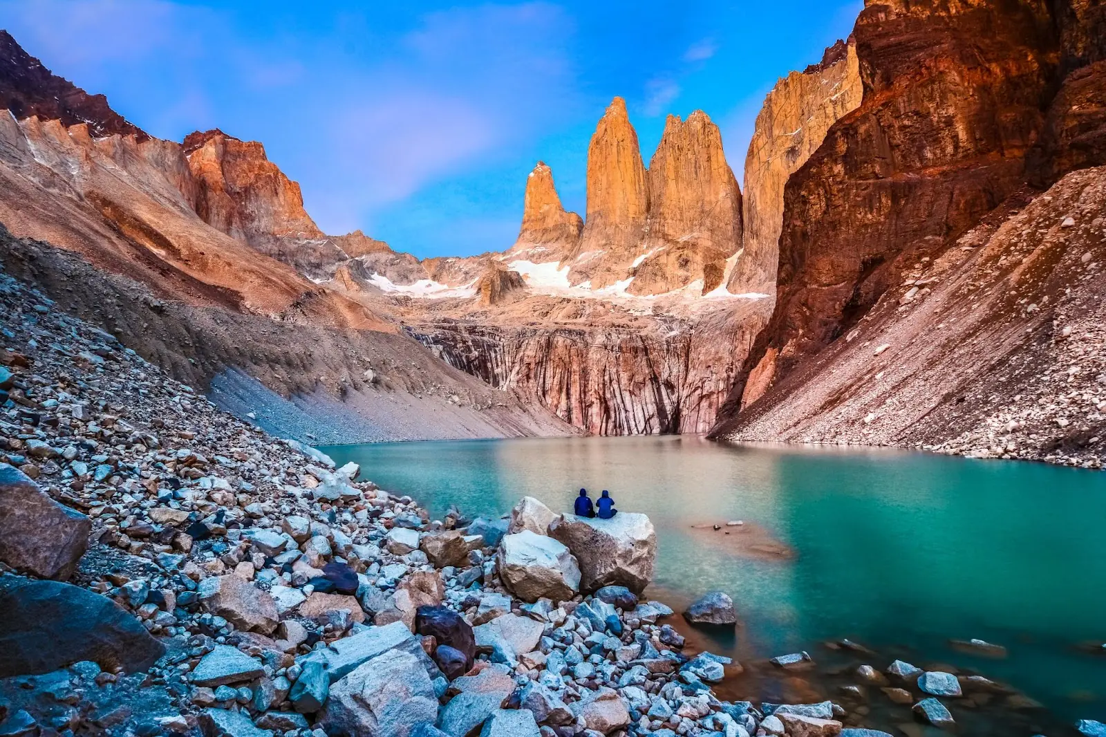 Torres del Paine, National Park - Laguna Torres, famous landmark of Patagonia, Chile