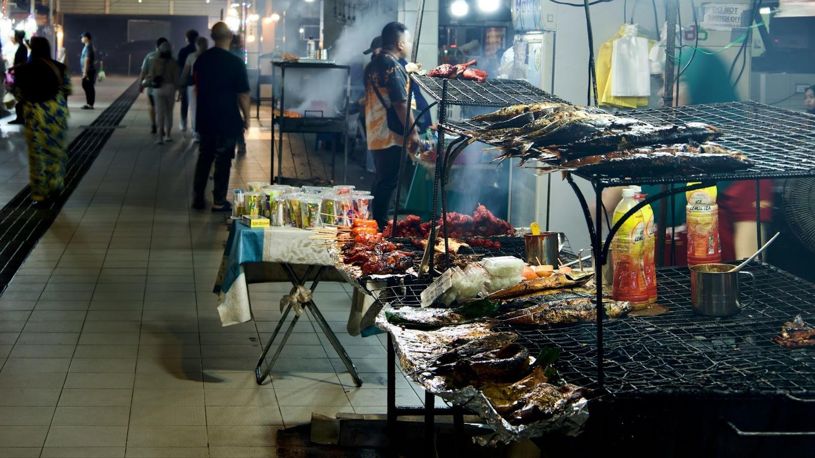 gadong night market in Bandar Seri Begawan