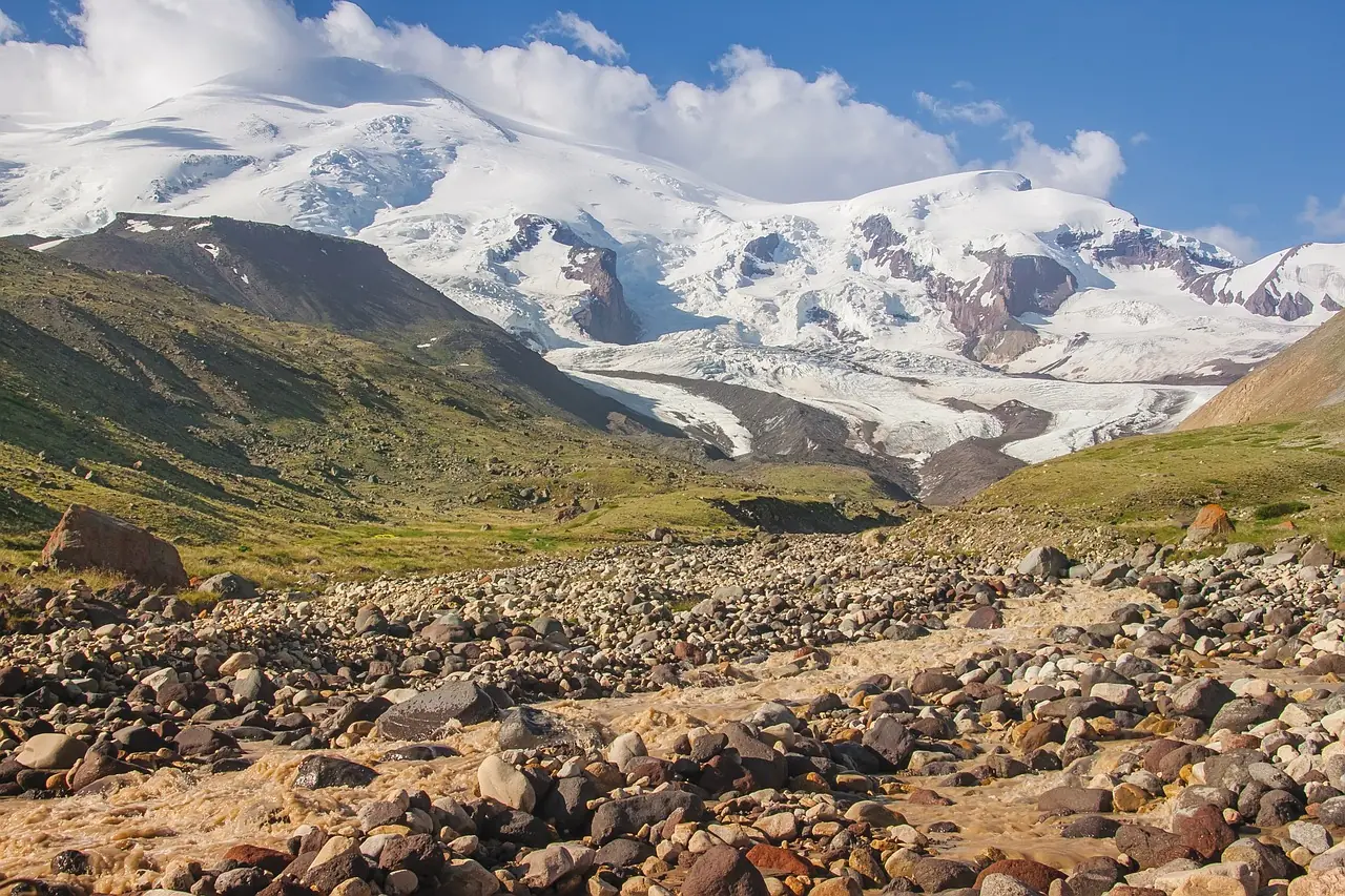 Caucasus mountains, Russia, 