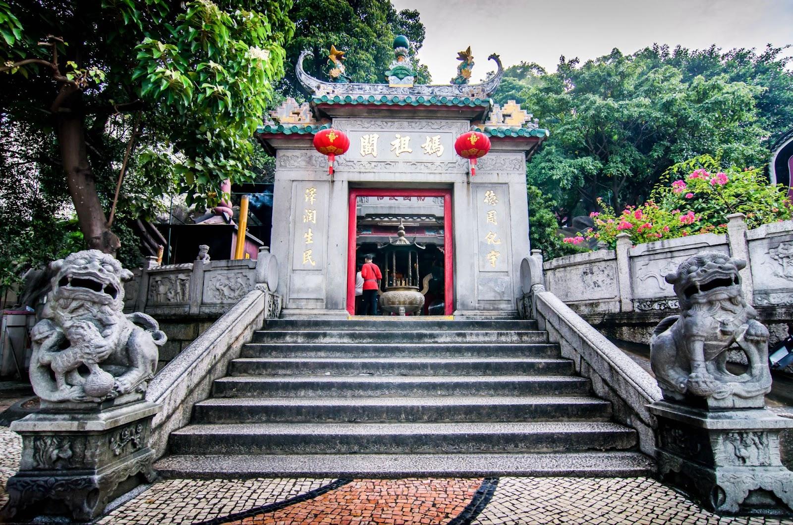 A-Ma Temple, situated on the southwest tip of the Macau Peninsula, is one of the oldest and most famous Taoist temples in Macau