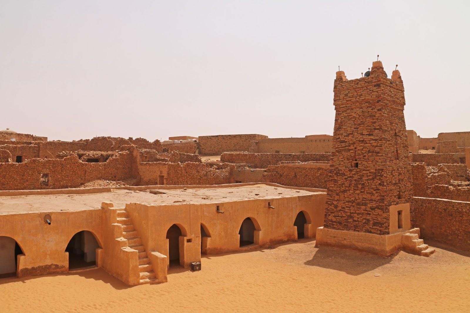 Ancient town of Chinguetti in Mauritania.