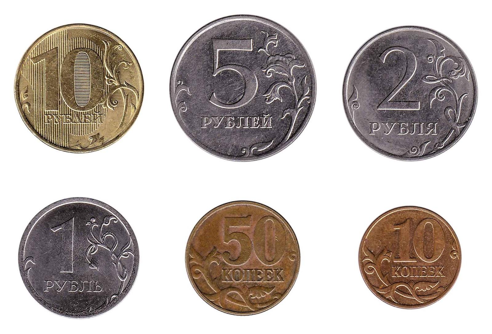 Russian Ruble coin series