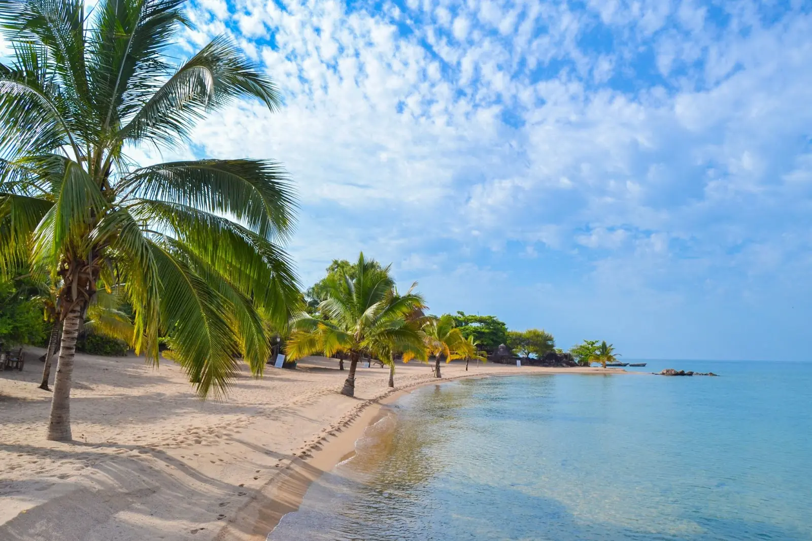 Lake Tanganyika beach in Burundi