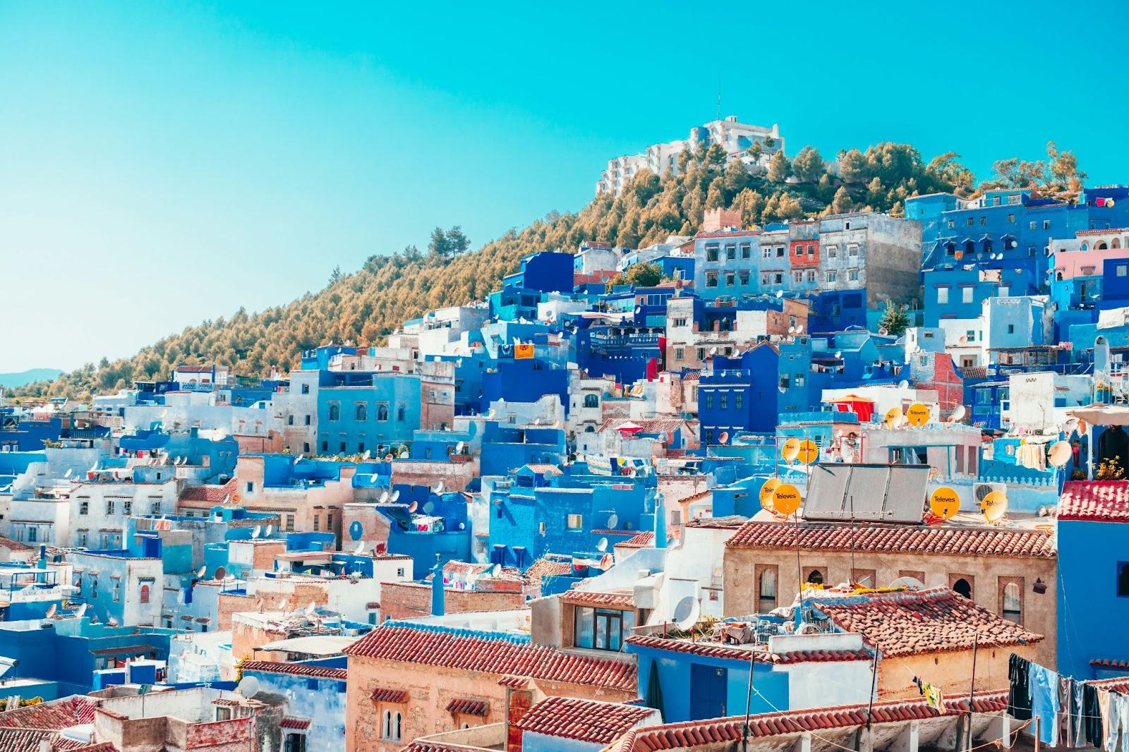 The city of blue. Chefchaouen