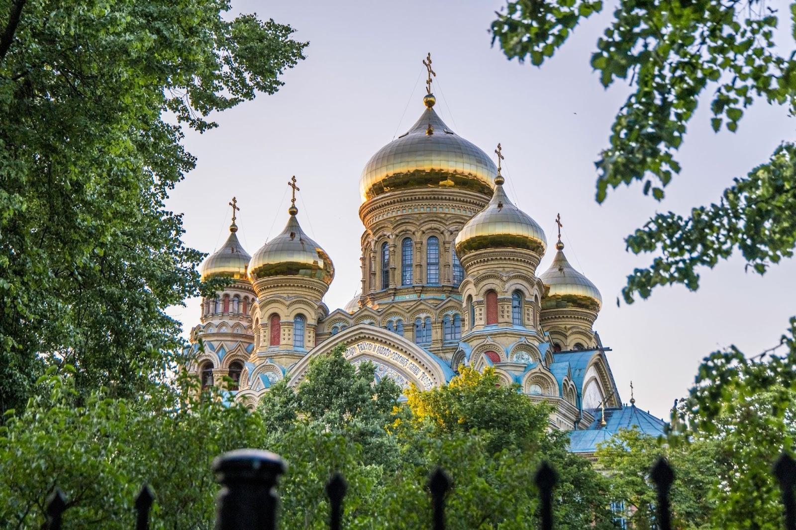 The Naval Cathedral Church of Saint Nicholas, Liepaja, Latvia.